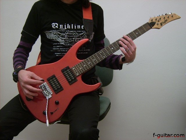 Sitting Guitar Position