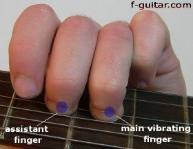 guitar vibrato example