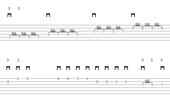 guitar lick 1