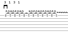 guitar lick 1 - trill and vibrato